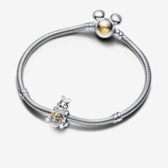 Disney 100th Anniversary Winnie the Pooh Lab-grown Diamond Charm - Picture 5 of 5